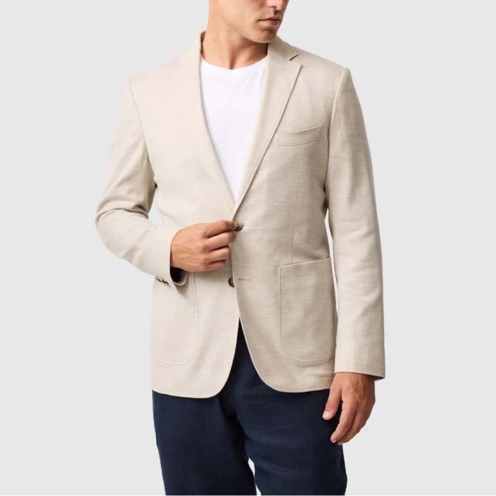 Rodd & Gunn Men’s Chester Place Slim Unstructured Blazer Jacket Size 2xl